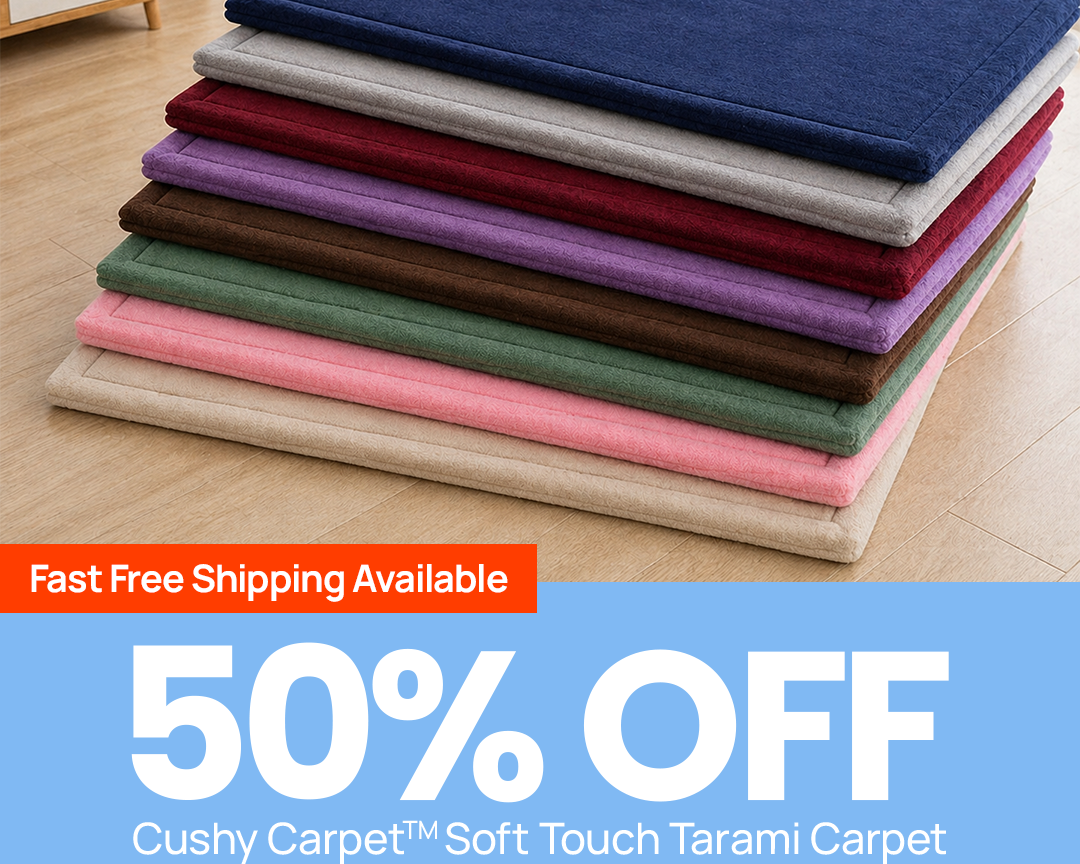 Cushy Carpet - Soft Touch Tatami Carpet