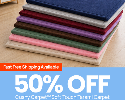 Cushy Carpet - Soft Touch Tatami Carpet